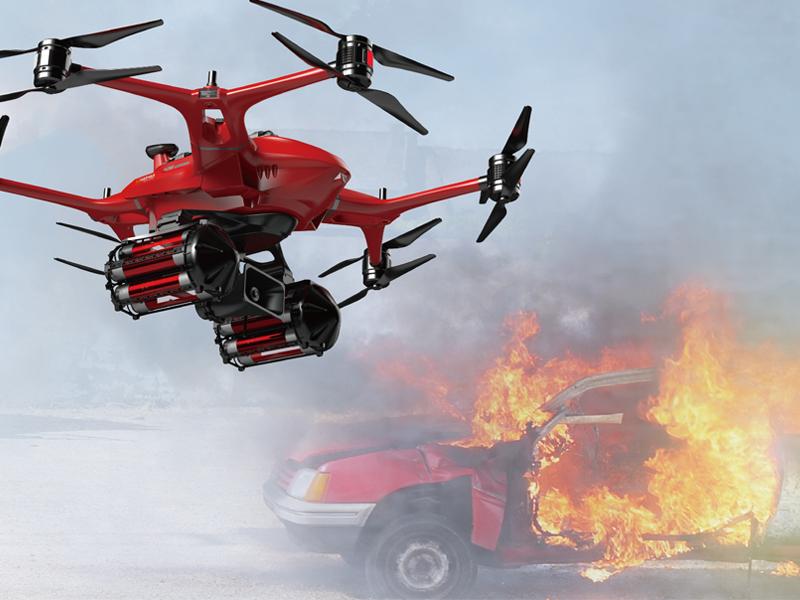 【新疆保華潤天航空無人機培訓】探索無人機在消防行動中的獨特角色與貢獻